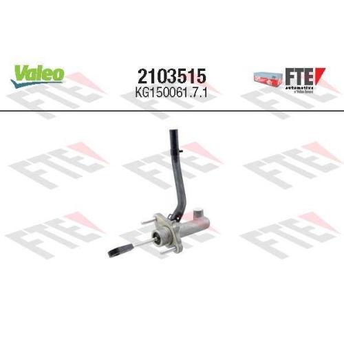 VALEO Geberzylinder, Kupplung FTE CLUTCH ACTUATION 2103515