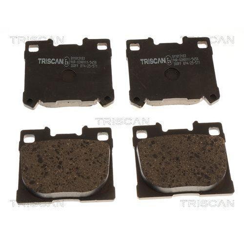 TRISCAN Bremsbelagsatz, Scheibenbremse 8110 13183