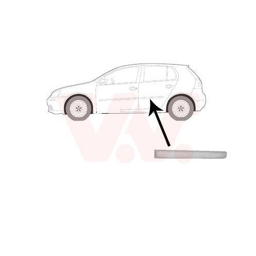 VAN WEZEL Zier-/Schutzleiste, T&uuml;r 5894425