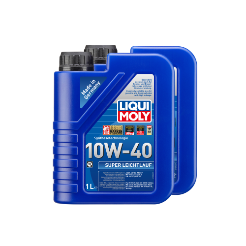 Motor&ouml;l Super Leichtlauf 10W-40 f&uuml;r ACEA A3 B4 VW 2 Liter LIQUI MOLY 1300
