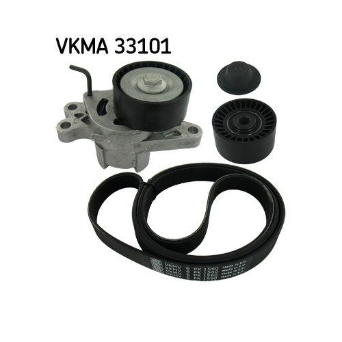 SKF Keilrippenriemensatz VKMA 33101