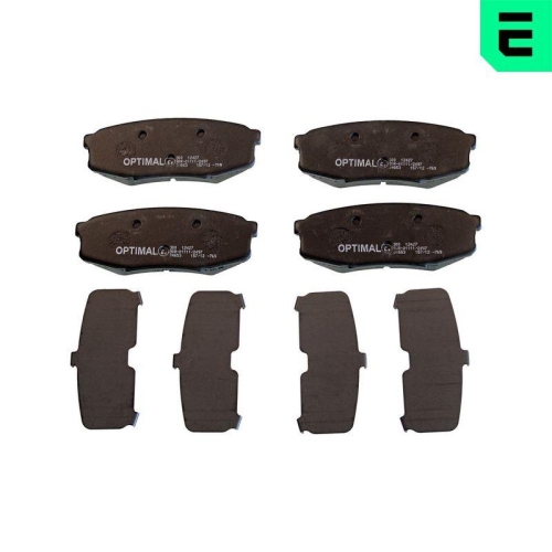 OPTIMAL Bremsbelagsatz, Scheibenbremse