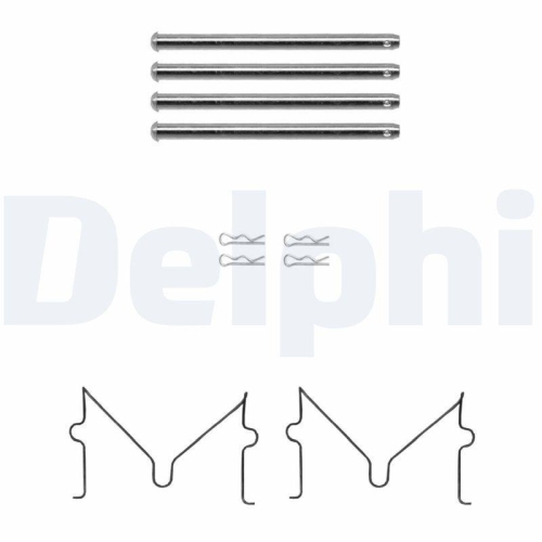 DELPHI Zubeh&ouml;rsatz, Scheibenbremsbelag LX0691