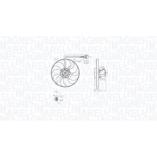 MAGNETI MARELLI L&uuml;fter, Motork&uuml;hlung 069422877010