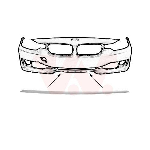 VAN WEZEL Zier-/Schutzleiste, K&uuml;hlergitter 0670485