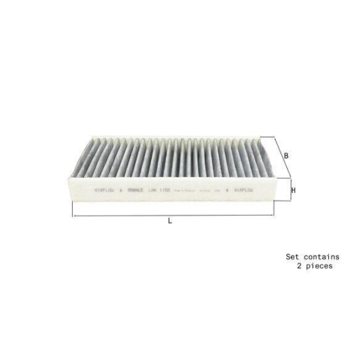 KNECHT Filter, Innenraumluft LAK 1156/S