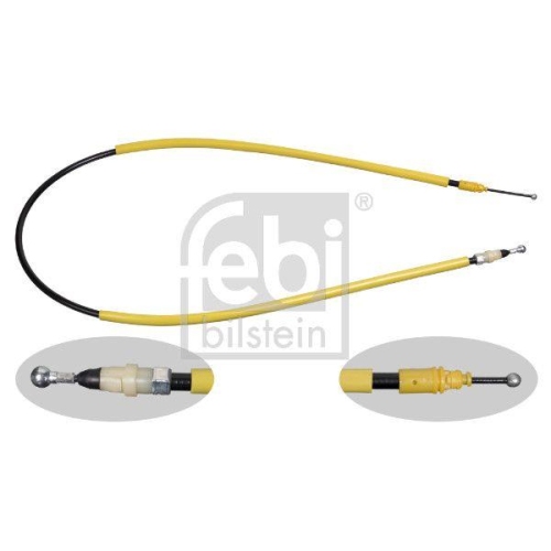 FEBI BILSTEIN Seilzug, Feststellbremse 33168