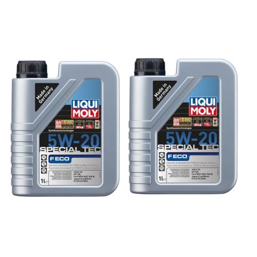 2x LIQUI MOLY Motor&ouml;l Special Tec F Eco, 5W-20, 1-Liter Kanister 3840 - 2 Liter