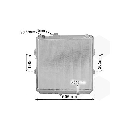 VAN WEZEL K&uuml;hler, Motork&uuml;hlung *** IR PLUS *** 53002371