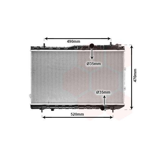 VAN WEZEL K&uuml;hler, Motork&uuml;hlung 83002087