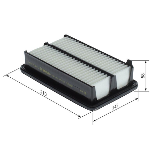 BOSCH Luftfilter F 026 400 879