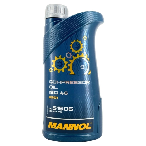 Mannol Compressor Oil ISO 46 Kompressor&ouml;l 1 Liter MN2901-1