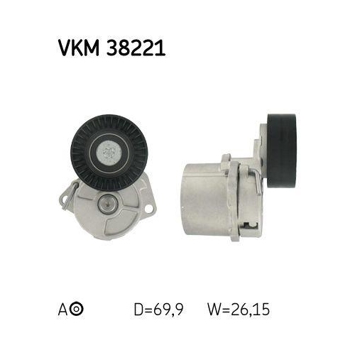 SKF Riemenspanner, Keilrippenriemen VKM 38221