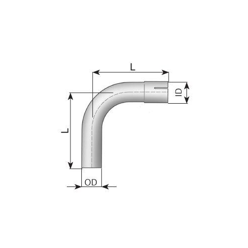 DINEX Abgasrohr, Universal 91060