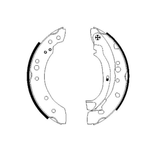 PAGID Bremsbackensatz H9580N