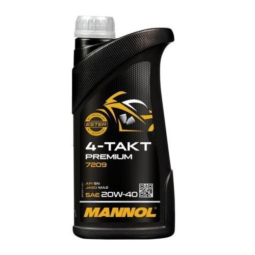 Motor&ouml;l Motoren&ouml;l Mannol 4-Takt Premium 20W-40 1 Liter Motorrad MN7209-1