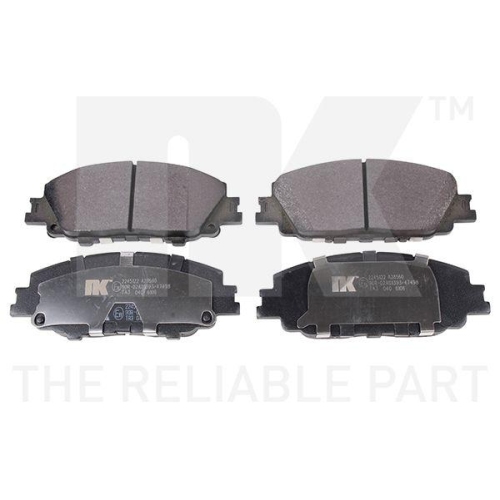 NK Bremsbelagsatz, Scheibenbremse 2245122