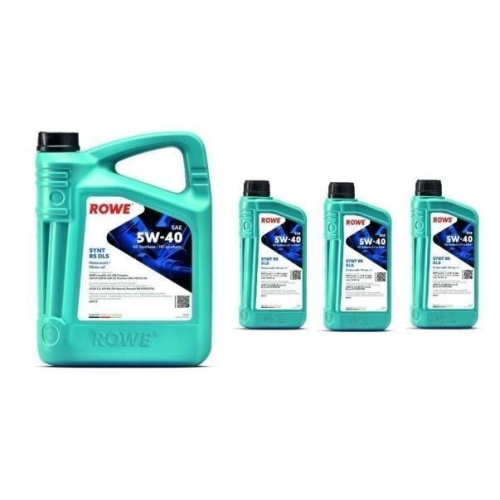 Motoröl Motorenöl HIGHTEC SYNT RS DLS SAE 5W-40 8 Liter ROWE 20307-0050-99