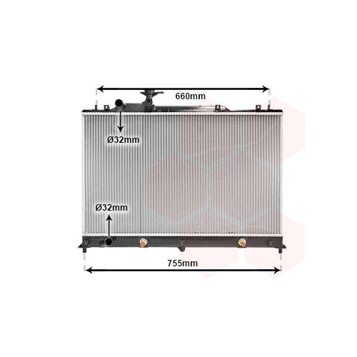 VAN WEZEL K&uuml;hler, Motork&uuml;hlung 27002255