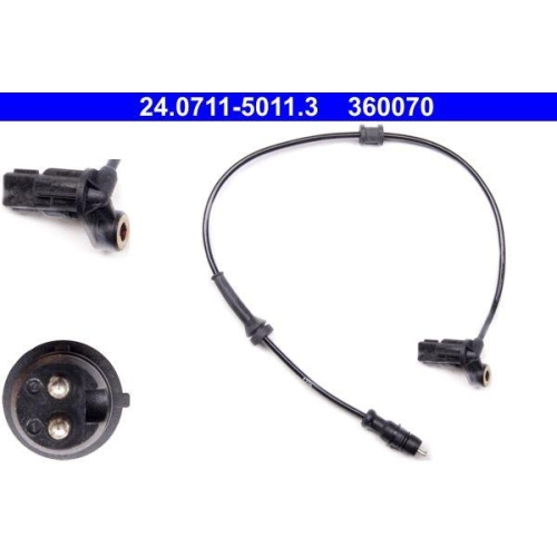 ATE Sensor, Raddrehzahl 24.0711-5011.3