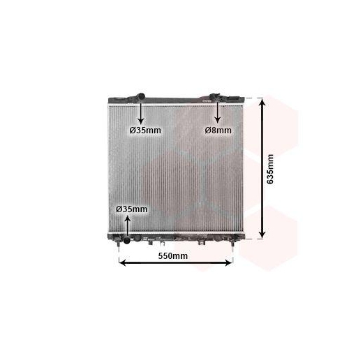 VAN WEZEL K&uuml;hler, Motork&uuml;hlung 83002127