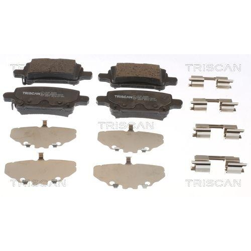 TRISCAN Bremsbelagsatz, Scheibenbremse 8110 24059