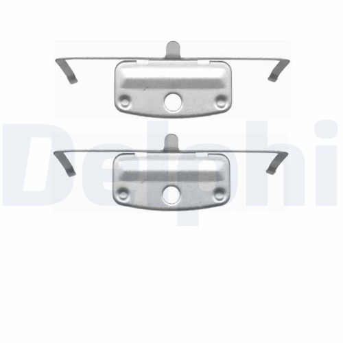 DELPHI Zubehörsatz, Scheibenbremsbelag LX0399