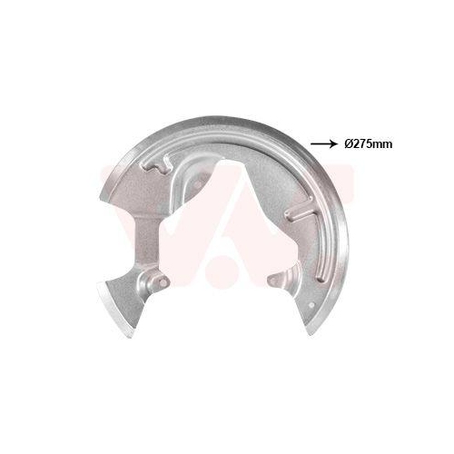 VAN WEZEL Spritzblech, Bremsscheibe 4331371