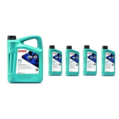 Motoröl Motorenöl HIGHTEC SYNT RS DLS SAE 5W-40 9 Liter ROWE 20307-0050-99