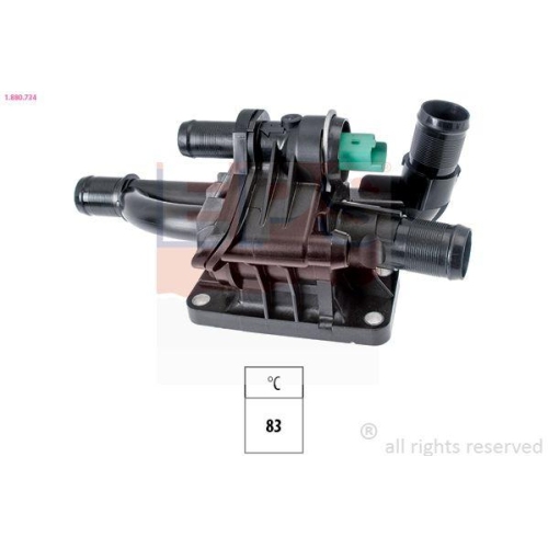 EPS Thermostat, K&uuml;hlmittel Made in Italy - OE Equivalent