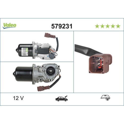 VALEO Wischermotor ORIGINAL TEIL 579231