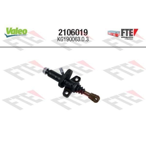 VALEO Geberzylinder, Kupplung FTE CLUTCH ACTUATION 2106019