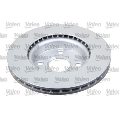 VALEO Bremsscheibe COATED 672606