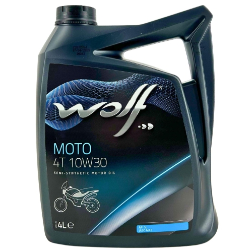 Motor&ouml;l Motoren&ouml;l Wolf Moto 4T 10W-30 4-Takt Motorrad 4 Liter 1043811