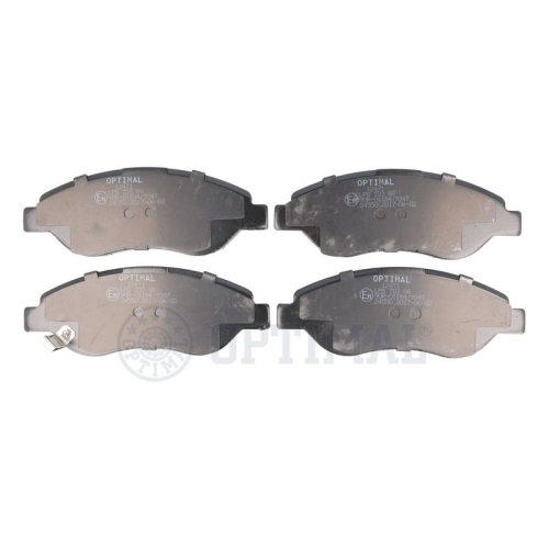 OPTIMAL Bremsbelagsatz, Scheibenbremse BP-12471