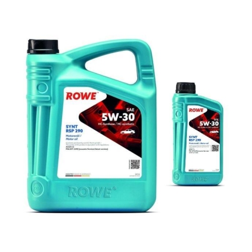 Motorenöl Motoröl ROWE HIGHTEC SYNT RSP 290 SAE 5W-30 6 Liter 20114-0050-99