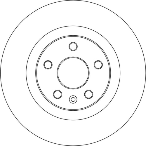 TRW Bremsscheibe TRW SINGLE DF6776S