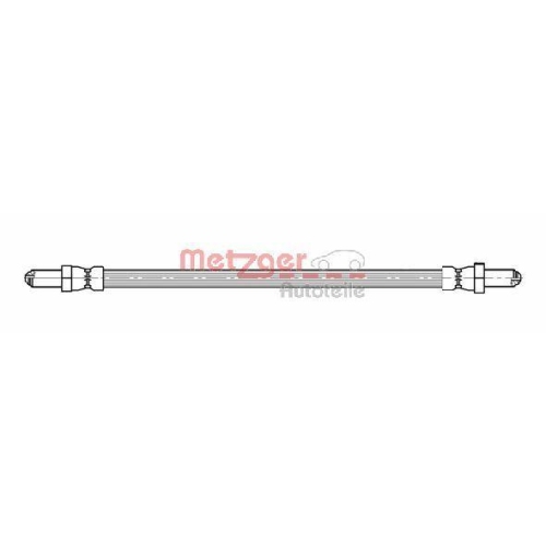 METZGER AUTOTEILE Bremsschlauch 4112534