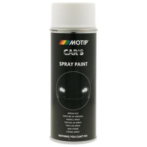 400ml MOTIP CARS RALLYE 1K LACK SPRAY LACKSPRAY WEISS MATT 651953