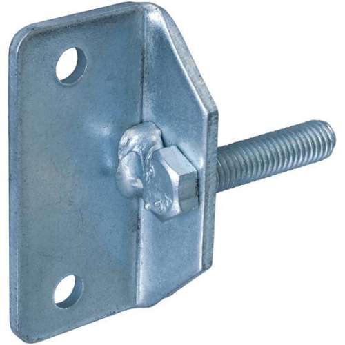 Lagerhalter/Gasfederhalterung, Stahl verzinkt, mit Anschraubplatte Suer 215141201