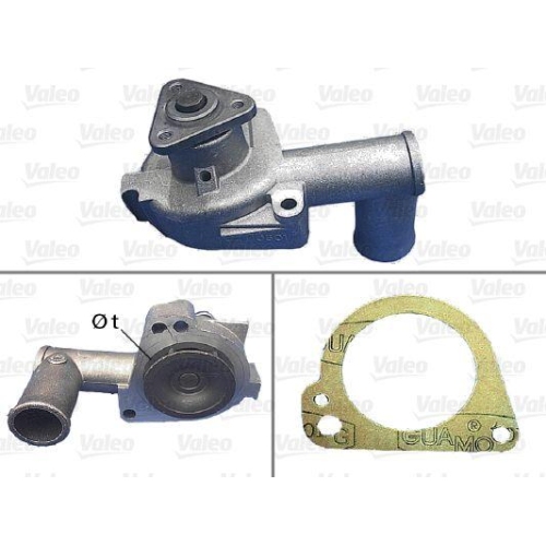VALEO Wasserpumpe, Motork&uuml;hlung 506001