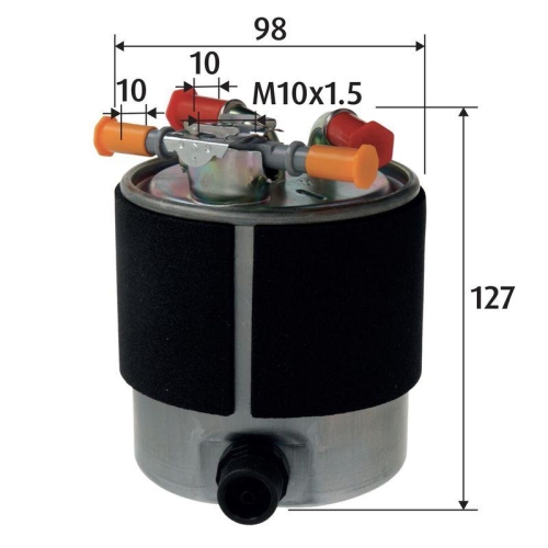 VALEO Kraftstofffilter 587616