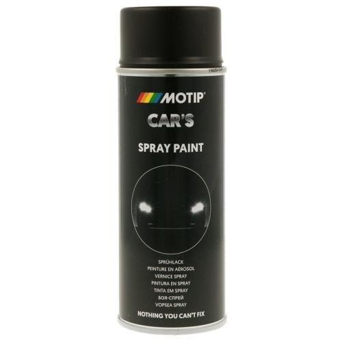Lackspray schwarz seidenmatt 400ml Motip Car's Lack Spr&uuml;hlack by Dupli-Color