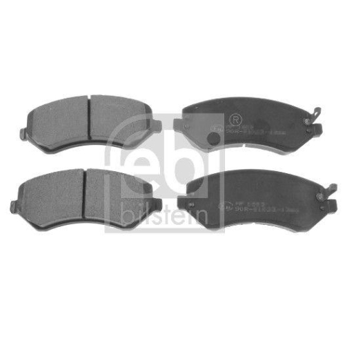 FEBI BILSTEIN Bremsbelagsatz, Scheibenbremse 116340