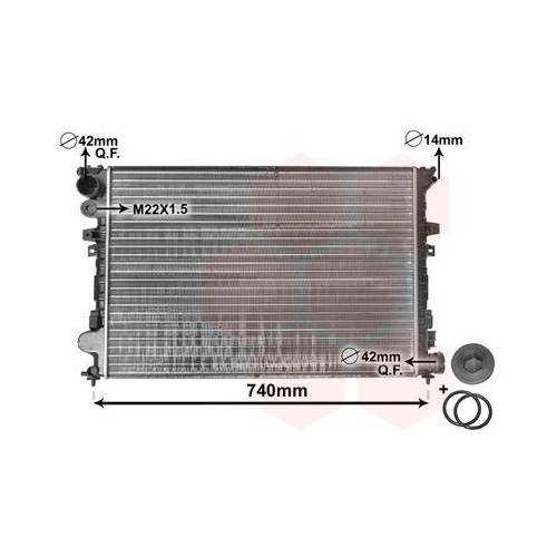 VAN WEZEL K&uuml;hler, Motork&uuml;hlung *** IR PLUS *** 09002089