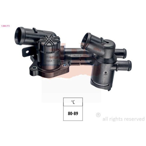 EPS Thermostat, Kühlmittel Made in Italy - OE Equivalent