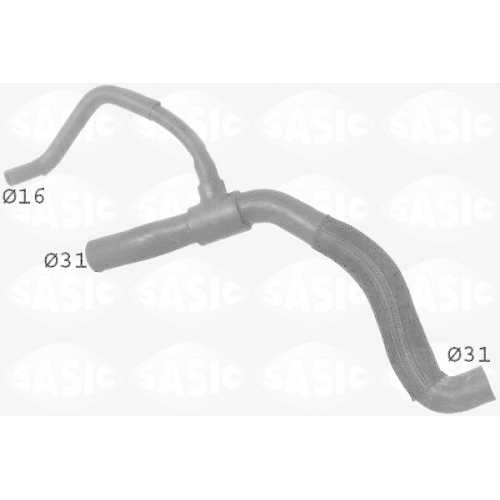 SASIC K&uuml;hlerschlauch