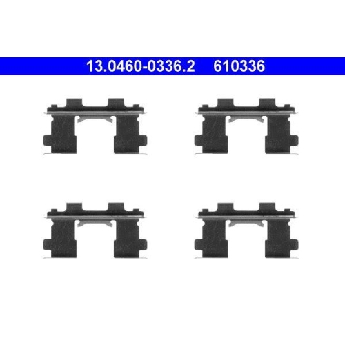 ATE Zubehörsatz, Scheibenbremsbelag
