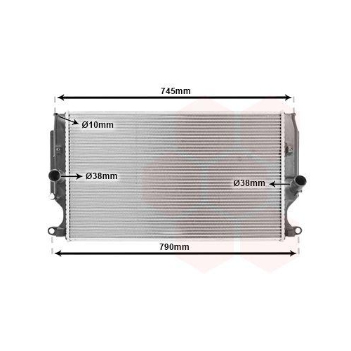 VAN WEZEL K&uuml;hler, Motork&uuml;hlung 53002402