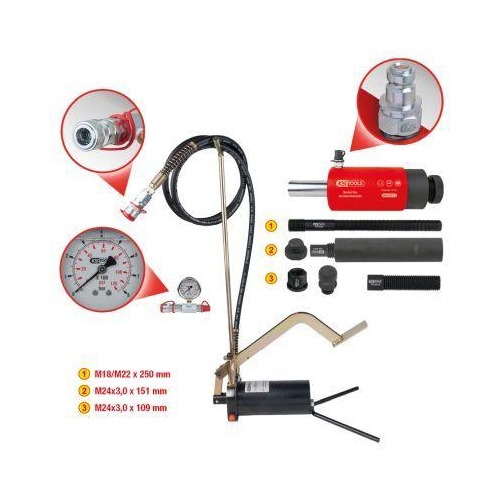 KS TOOLS Hydraulikzylinder, Werkstattpresse 440.0580